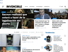 Tablet Screenshot of invencible.com.ar